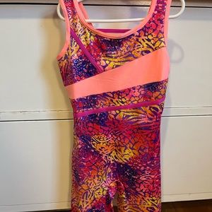 Never worn girls gymnastics leotard